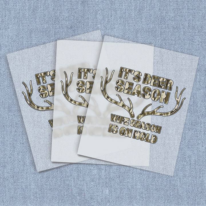 Temporada de Esposa em Espera, Transferências de Calor DTF por atacado de Iron It