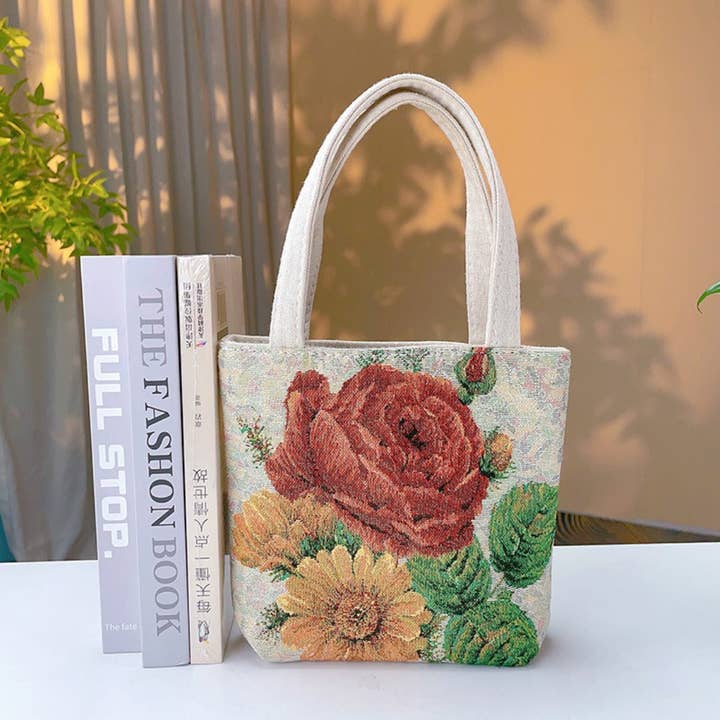 Funkyrel® Atzbranding Limited - Wholesale Tote bag – Women's - Cosbai - Embroidered Canvas Handbag2