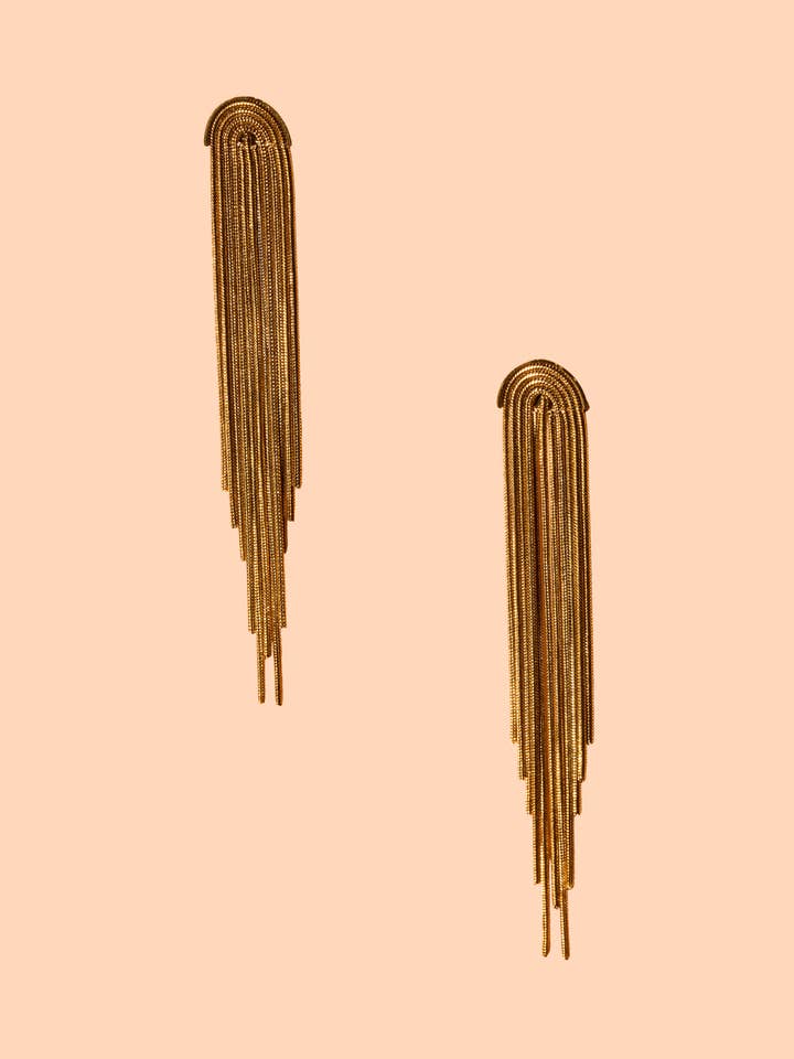 Orecchini Santana - Placcati in Oro 18K per la vendita all'ingrosso da parte di Peter and June