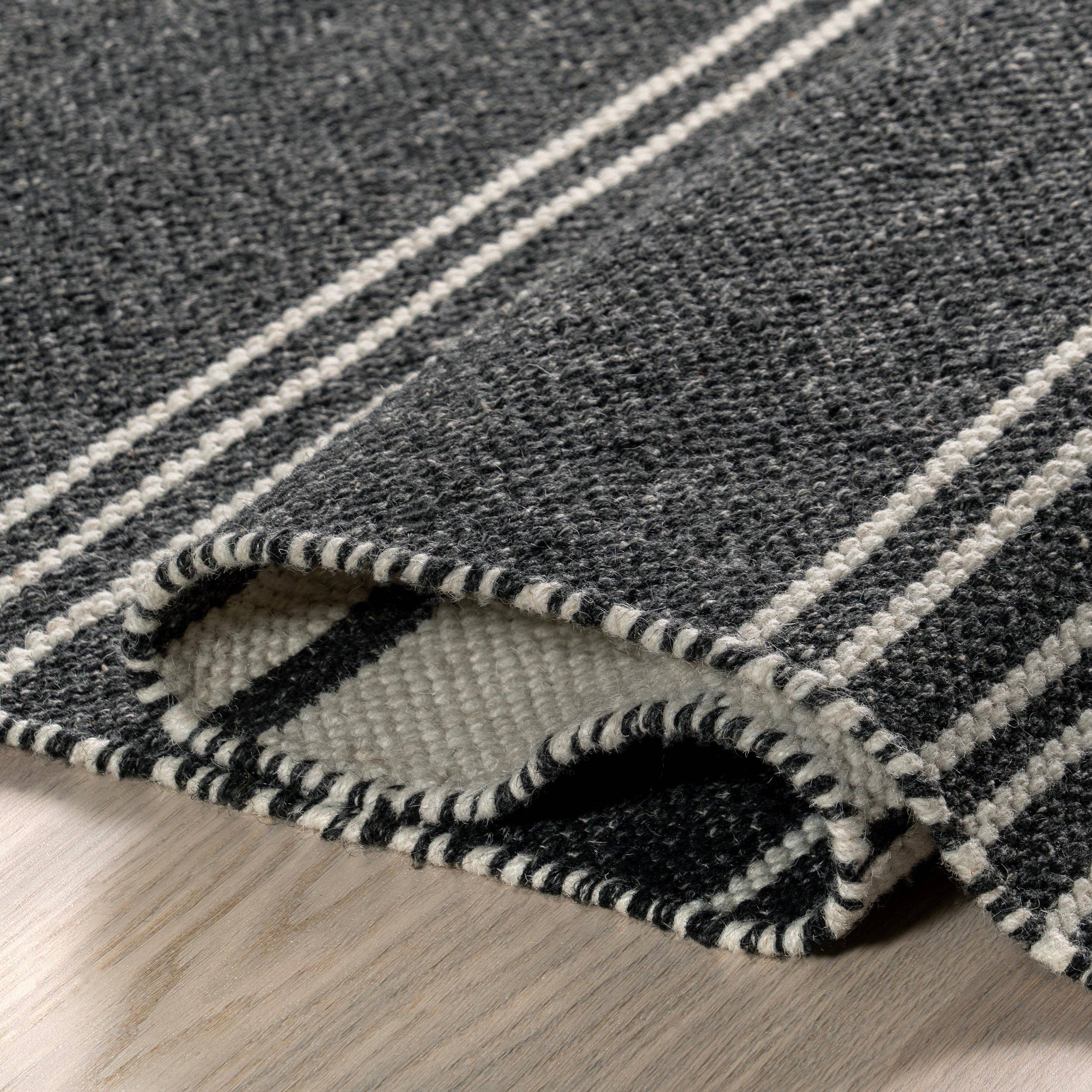 nuLOOM - Wholesale Area Rug - Birchwood Reversible Striped Wool Area Rug15