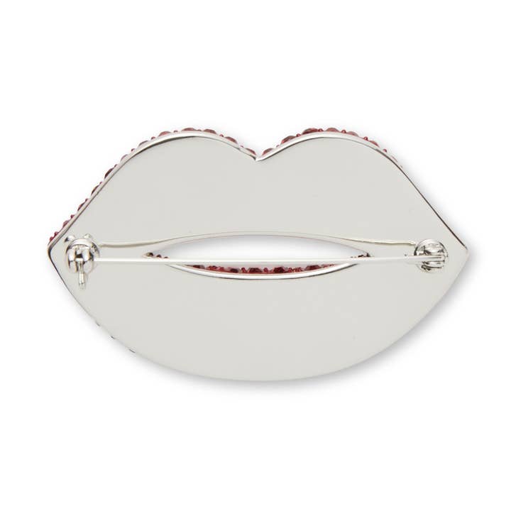 Lele Sadoughi - Vente Broches - ROUGE À LÈVRES ROUGE LELE SADOUGHI X MARILYN MONROE PAVE KISS BROOCH