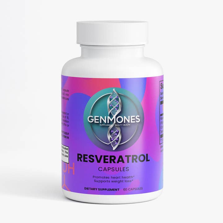 Resveratrol 50% 600 mg for engroshandel hos GenMones