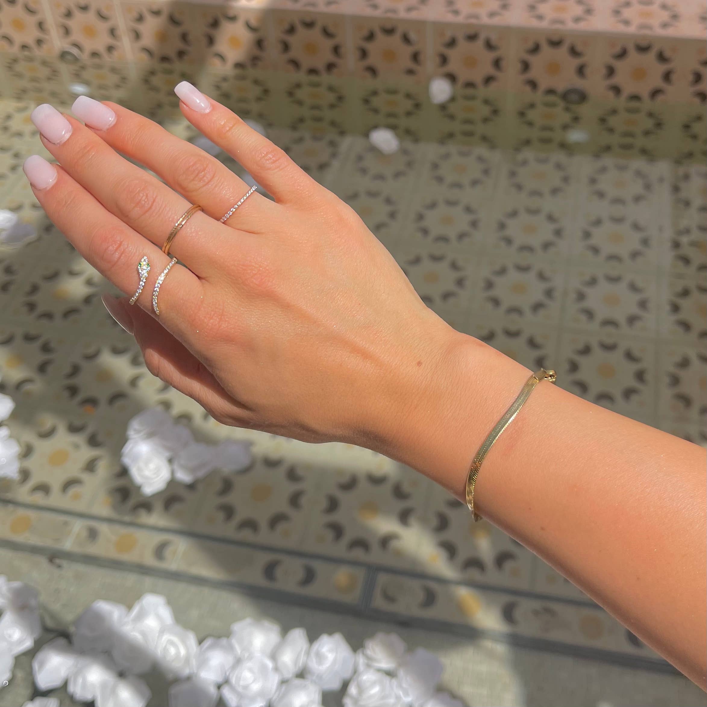 Nikki Smith Designs - Wholesale Multi-Stone Ring - Sutton Shimmer Ring5