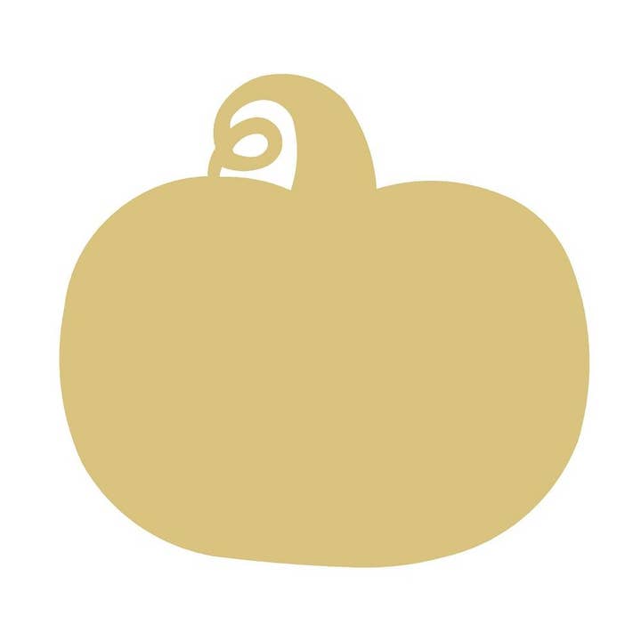 Corte de madera sin terminar estilo 14 con forma de calabaza para venta al por mayor de Diverse Woodworking