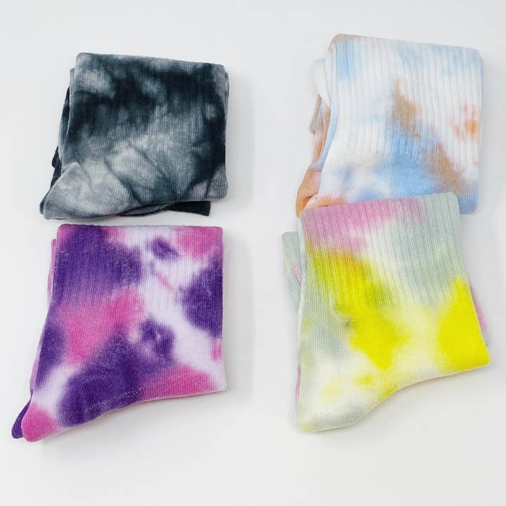 Ellison+Young - Wholesale Socks - Women's - Free Mind Tie Dye Socks Set2