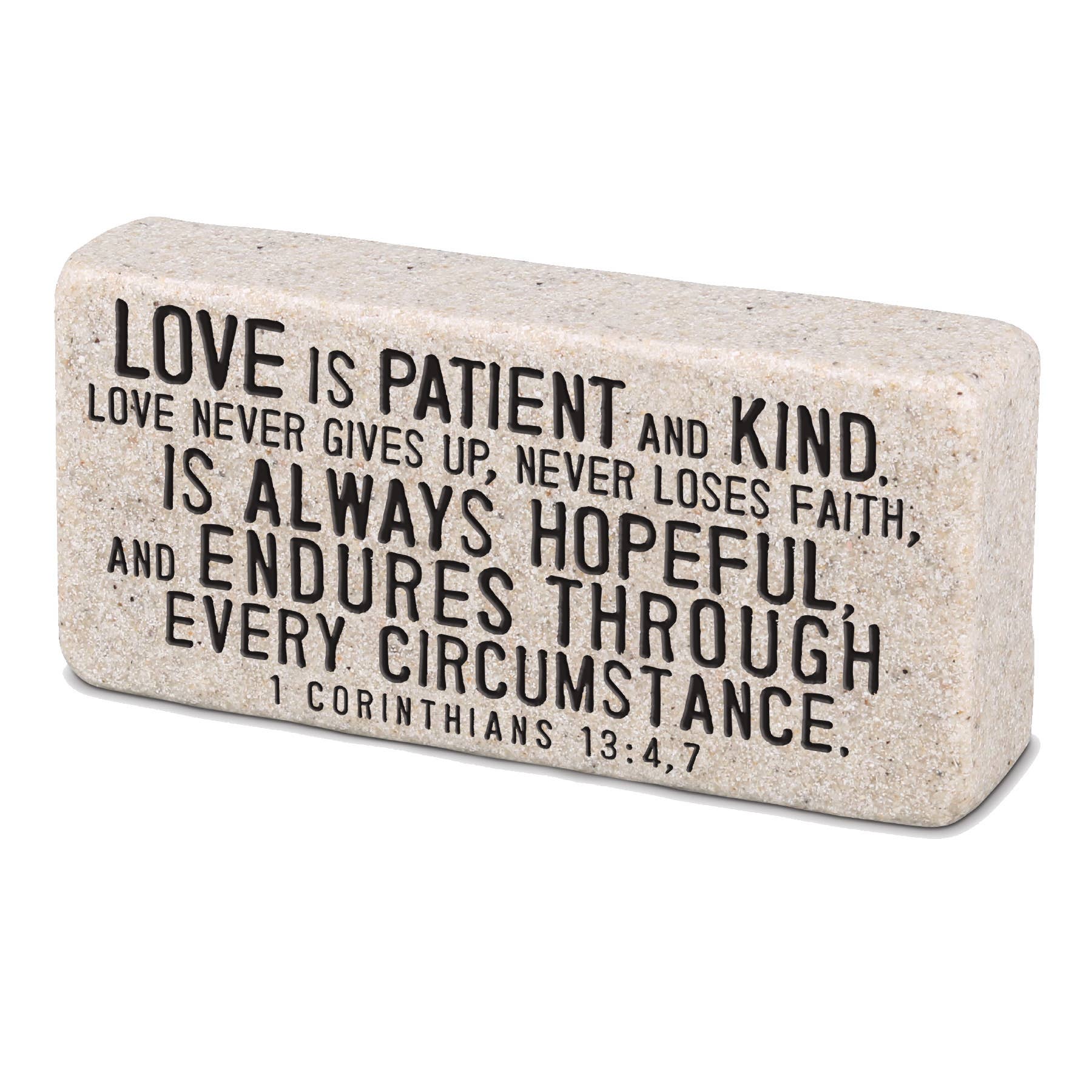 Dicksons – wholesale Decorative tabletop object – LCP Love Scripture Block0