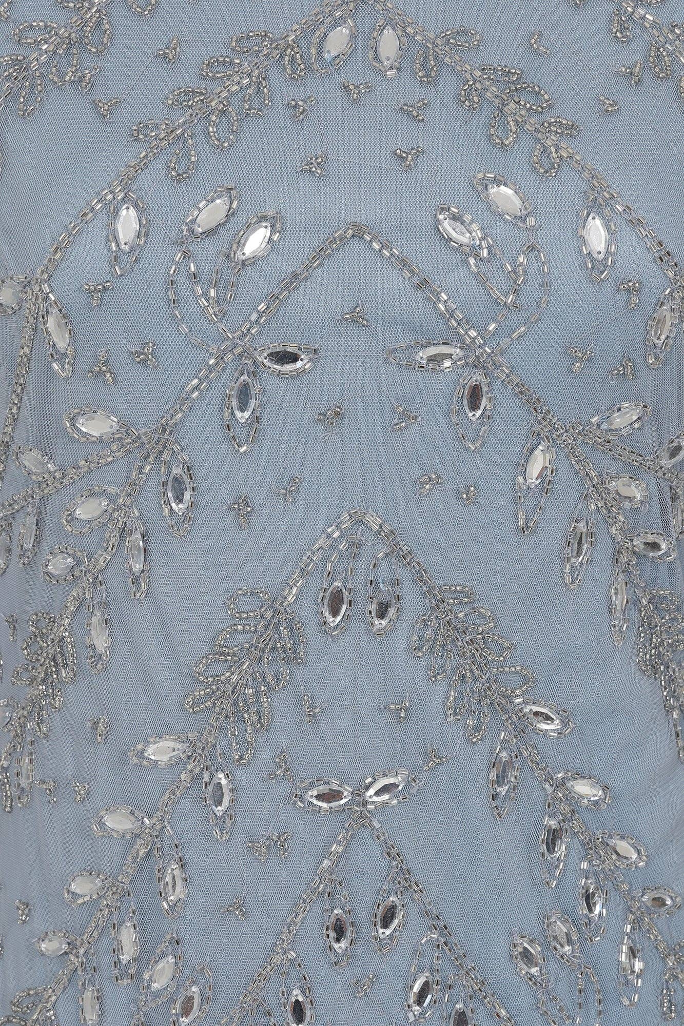 Nuvola Blu Abito lungo decorato blu nuvola Titania in vendita all'ingrosso su Faire6