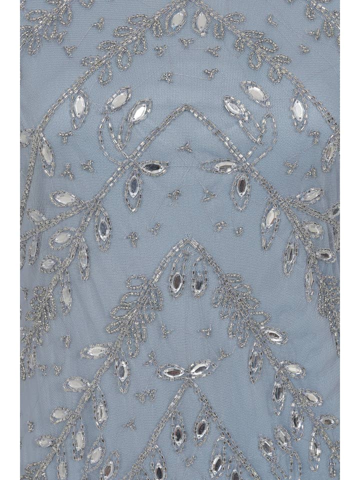 Nuvola Blu Abito lungo decorato blu nuvola Titania in vendita all'ingrosso su Faire6