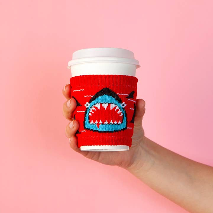 Shark Week | Pint Glass, Coffee Cup Sleeve & Can Koozie and other Purchase Wholesale shark week. Free Returns & Net 60 Terms on Faire trending on Faire.