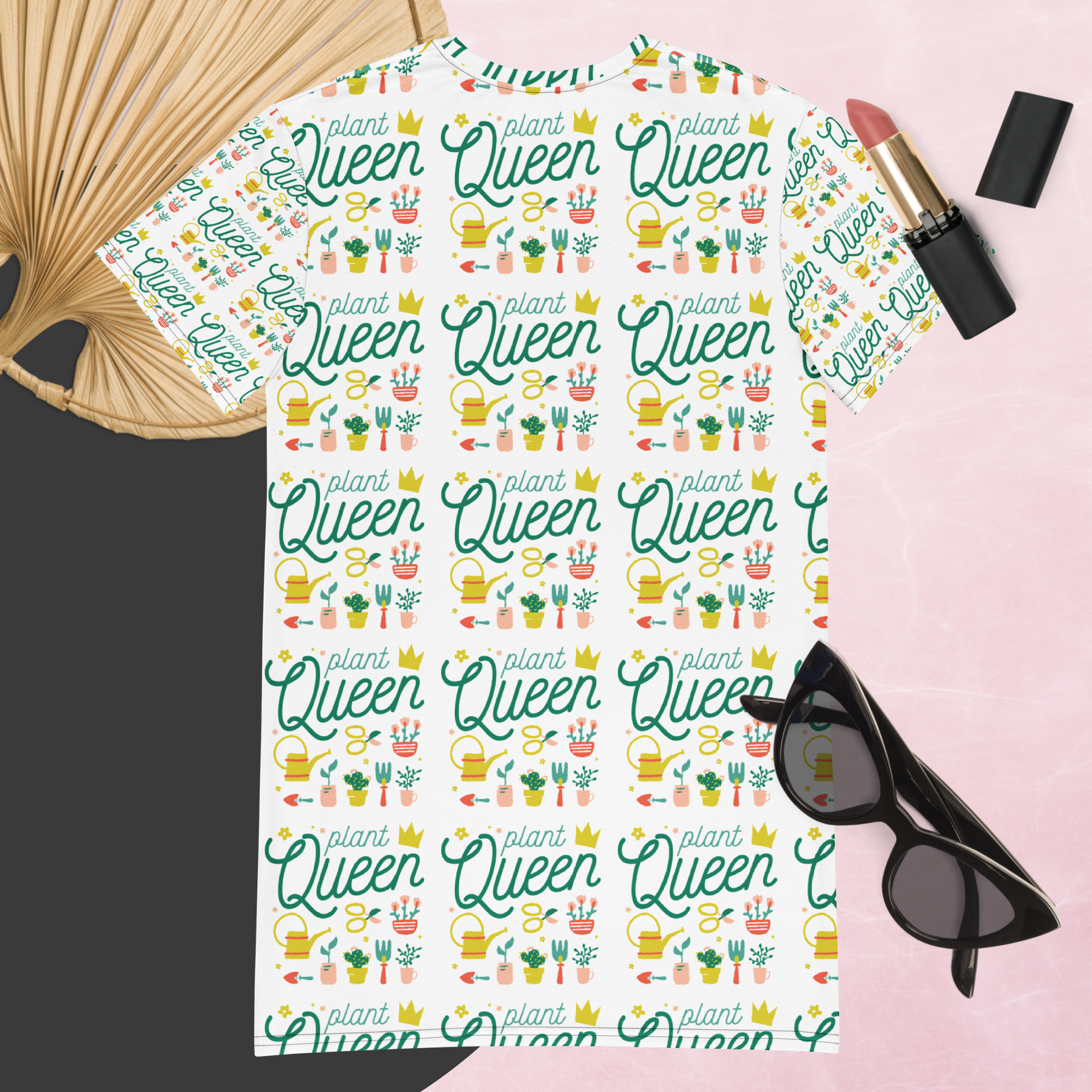 Diamond Eyes Enterprises - Wholesale Dress - Women's - Plant Queen T-Shirt Dress2