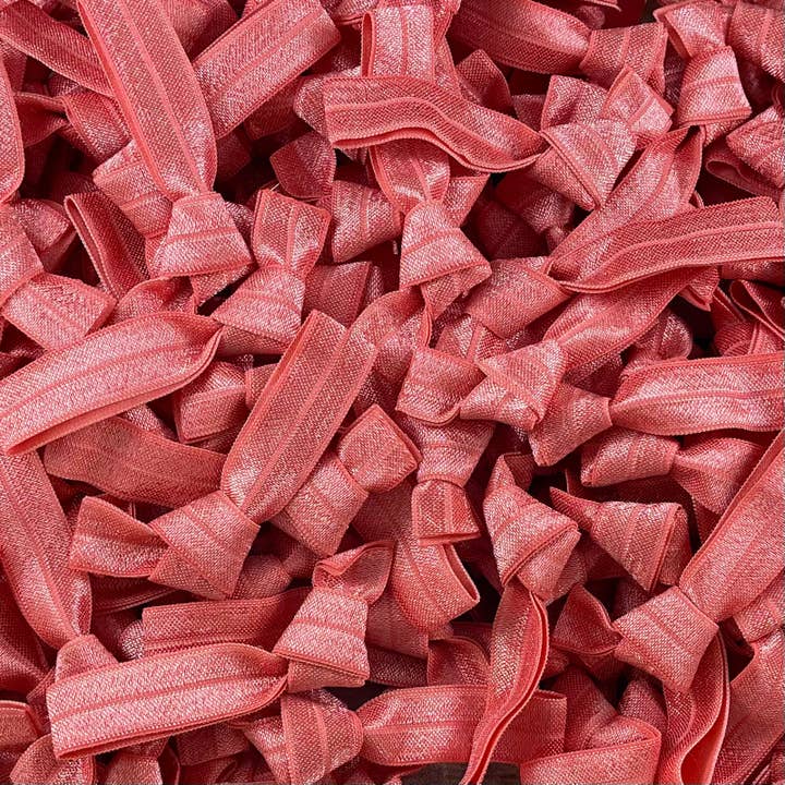 Watermelon (solid) Hair Tie for wholesale by 2 Sisters Little Shop