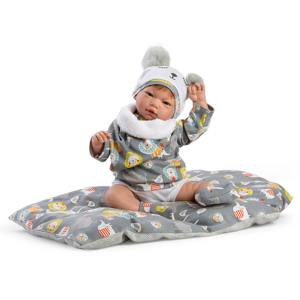 Muñecas GUCA - Wholesale Doll - Kids - Reborn SANTI 42 cm (With Natural Hair)0