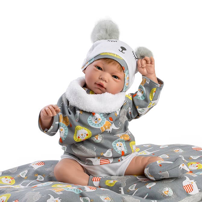 Muñecas GUCA - Wholesale Doll - Kids - Reborn SANTI 42 cm (With Natural Hair)0