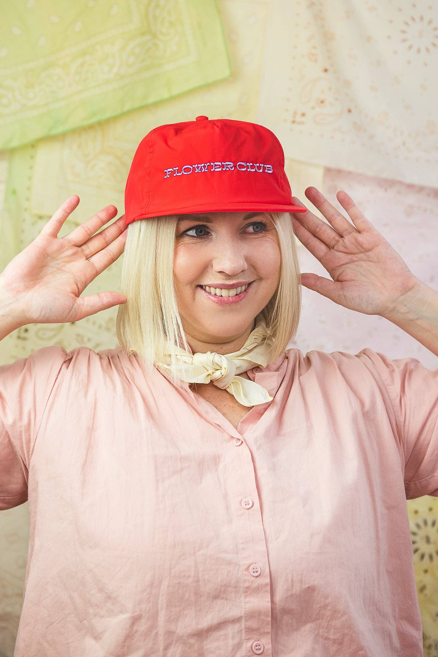 The House That Lars Built - Wholesale Baseball Cap - Women's - Flower Club Hat1