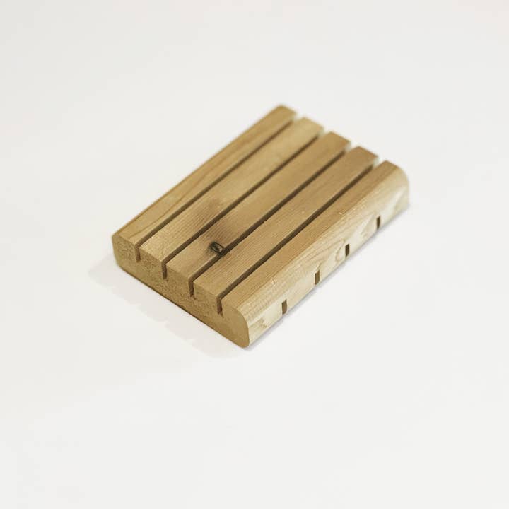 Zero Waste MVMT - Wholesale Bath Soap Dish - Cedar Soap Tray | Zero Waste Handmade Soap Dish