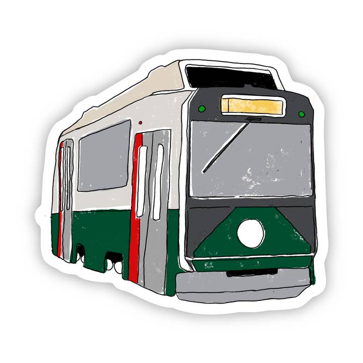 Copper & Print - Wholesale Sticker - Sticker Green Line
