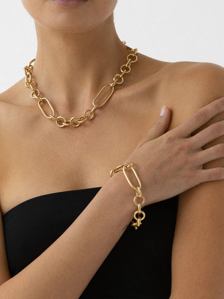 ERNA CHAIN BRACELET for wholesale by Rogier Miller