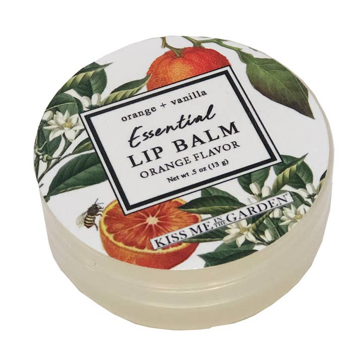 Kiss Me in the Garden - Wholesale Lip Balm - Orange Vanilla Lip Balm .5 oz0