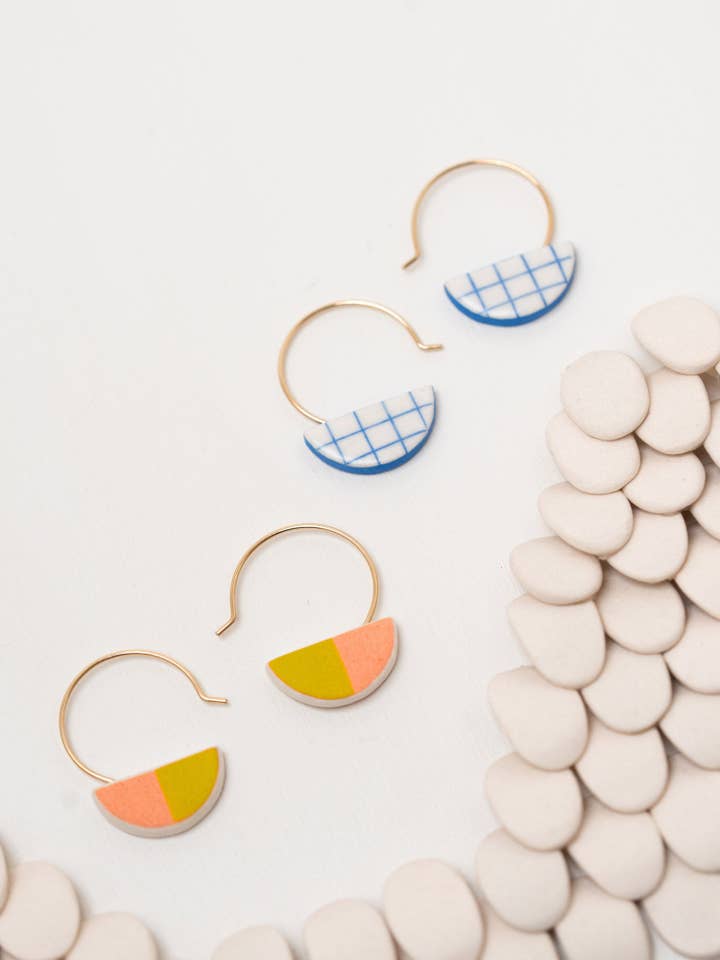 Little Slice Hoops for wholesale by Twenty Two West
