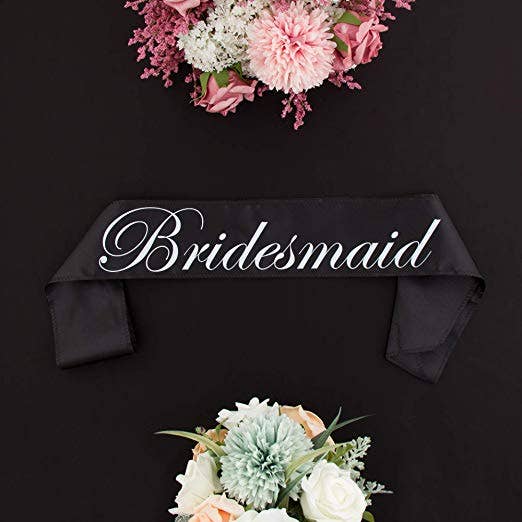 Ella Celebration - Wholesale Party Favor - Bridesmaid Sash (Set of 5)3