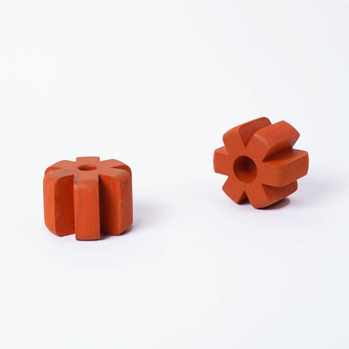 Tortuga Forma - Wholesale Candle Holder - Asterisk Candleholder Pair