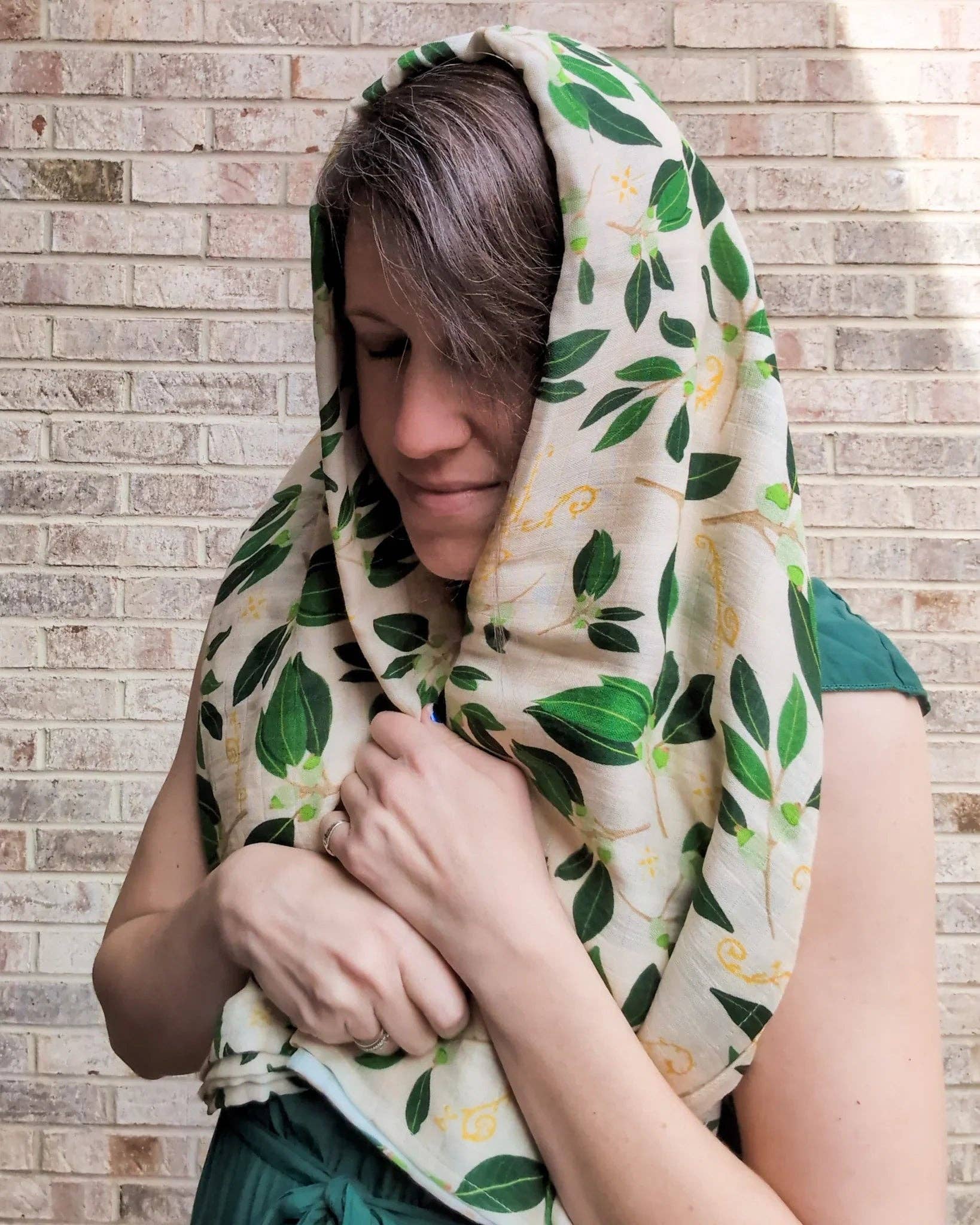 worthy of Agape - Wholesale Swaddle - Baby - Our Lady of Fatima Swaddle and Scarf7
