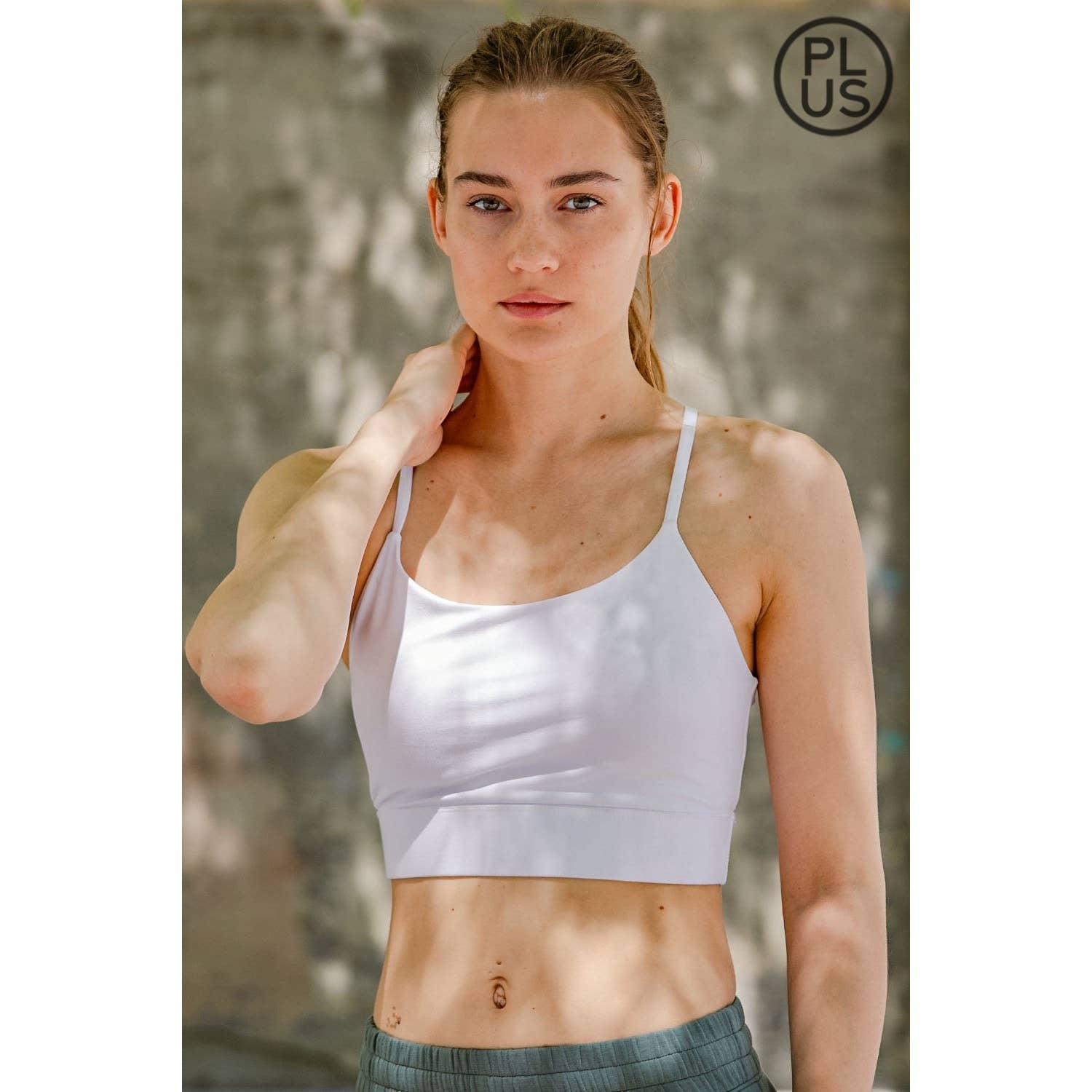 Rae Mode - Wholesale Sports Bra - Women's - PLUS SIZE BUTTER SPORTS BRA WITH ADJUSTABLE STRAP1