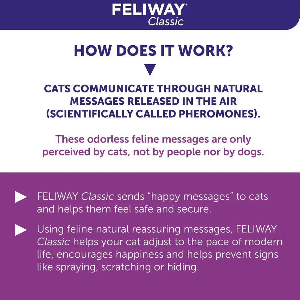 Pet Palette Distribution - Wholesale Pet Deodorizing Spray - Feliway Classic Cat Calming Pheromone Spray 60 mL3