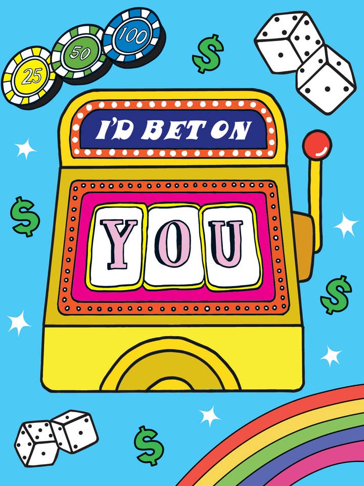 Tarjeta Apostaría por ti para venta al por mayor de Pinky Weber