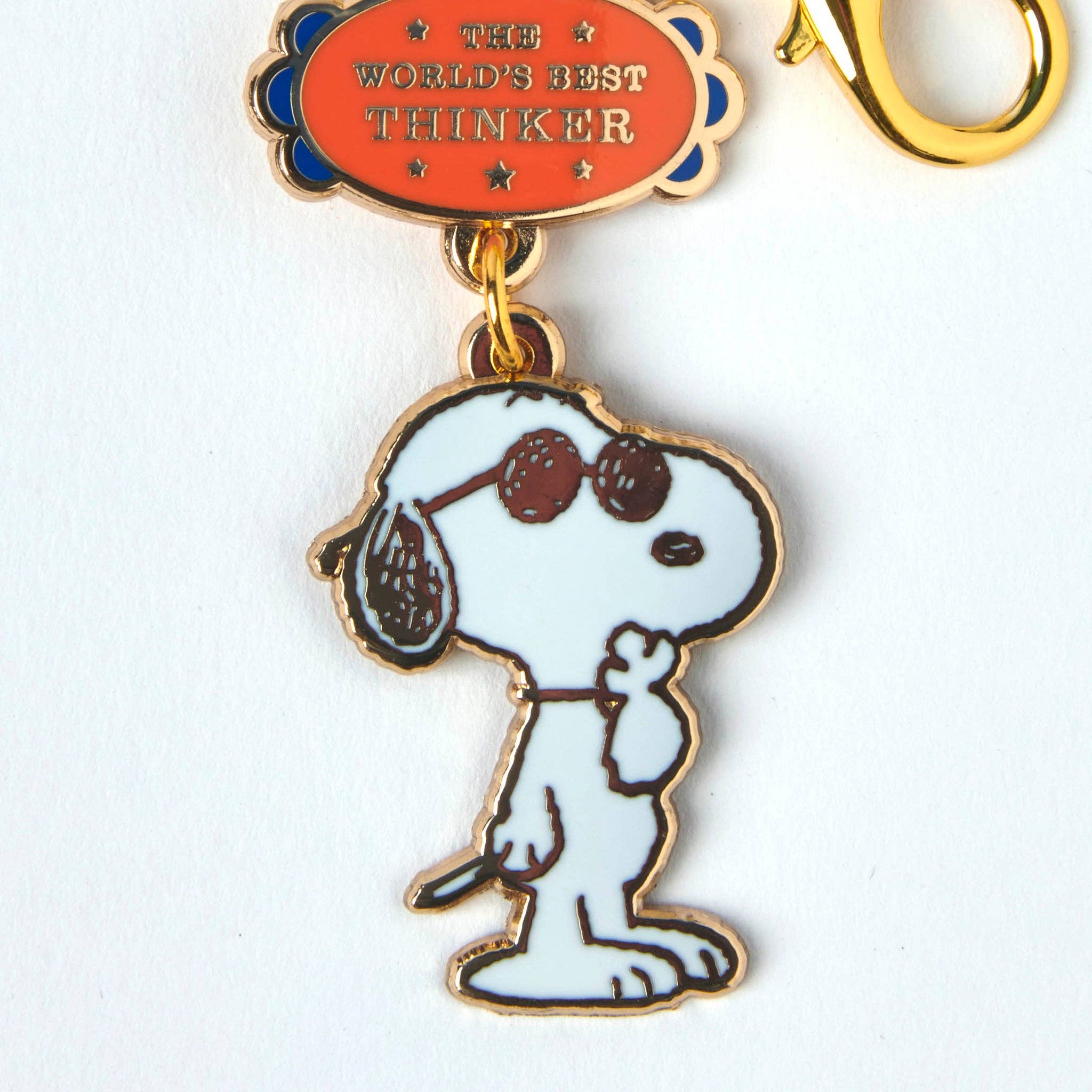 Magpie – wholesale Keychain – Unisex – Peanuts World's Best Keyring Thinker2