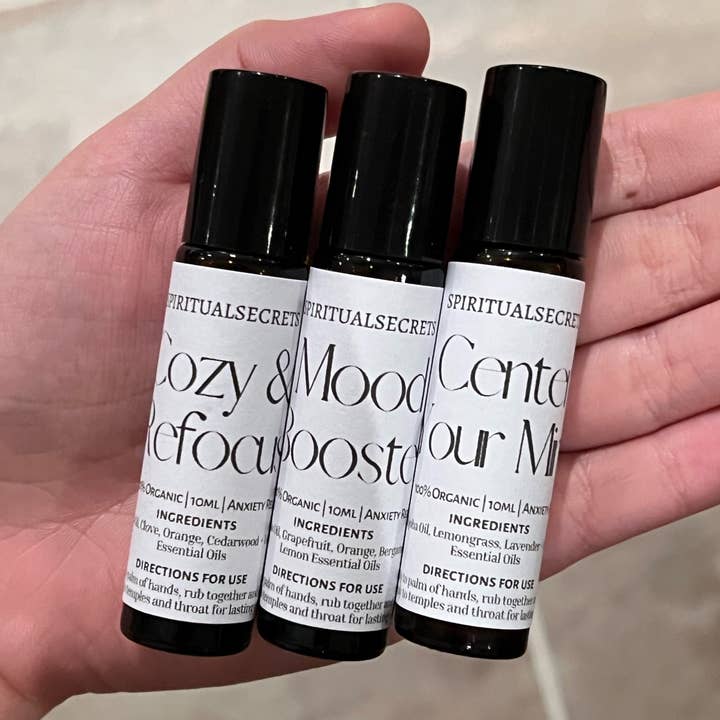 Collezione Rollerball Anxiety Relief per la vendita all'ingrosso da parte di Spiritual Secrets Co