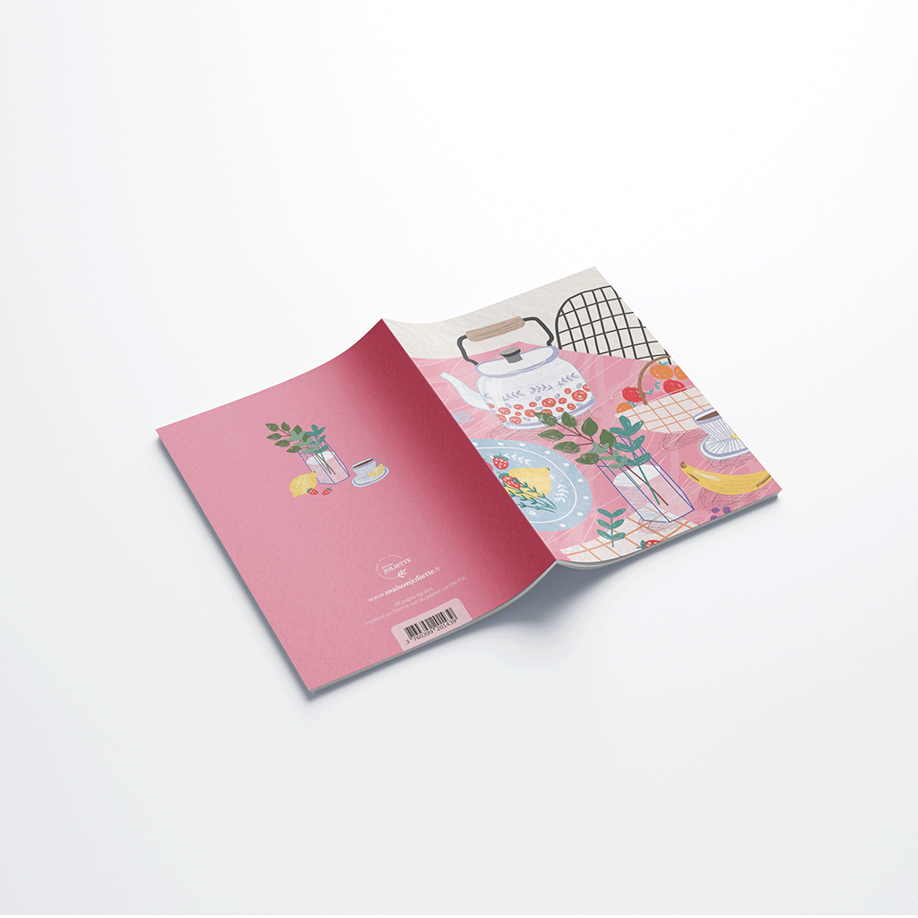 Maison Joliette - Wholesale Notepad - A6 notebook - Summer Delights1
