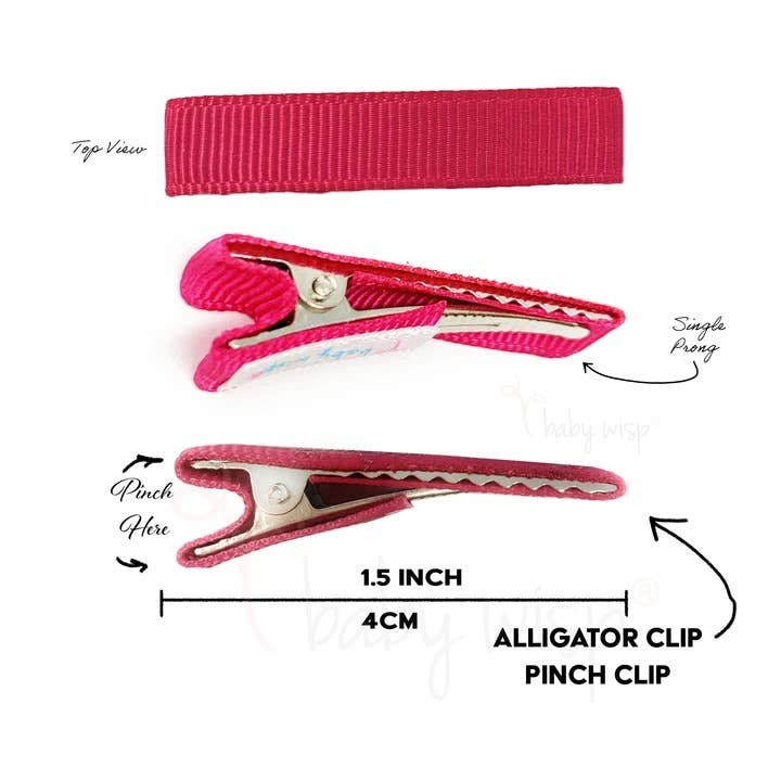 Baby Wisp - Wholesale Hair Bow - Kids - Girls Boutique Ribbon Hair Bows Knotted Bows Hair Clips7