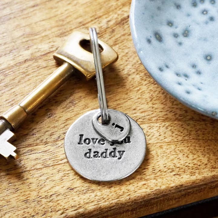 Kutuu - Wholesale Keychain - Unisex - 'Love You Daddy' Keyring