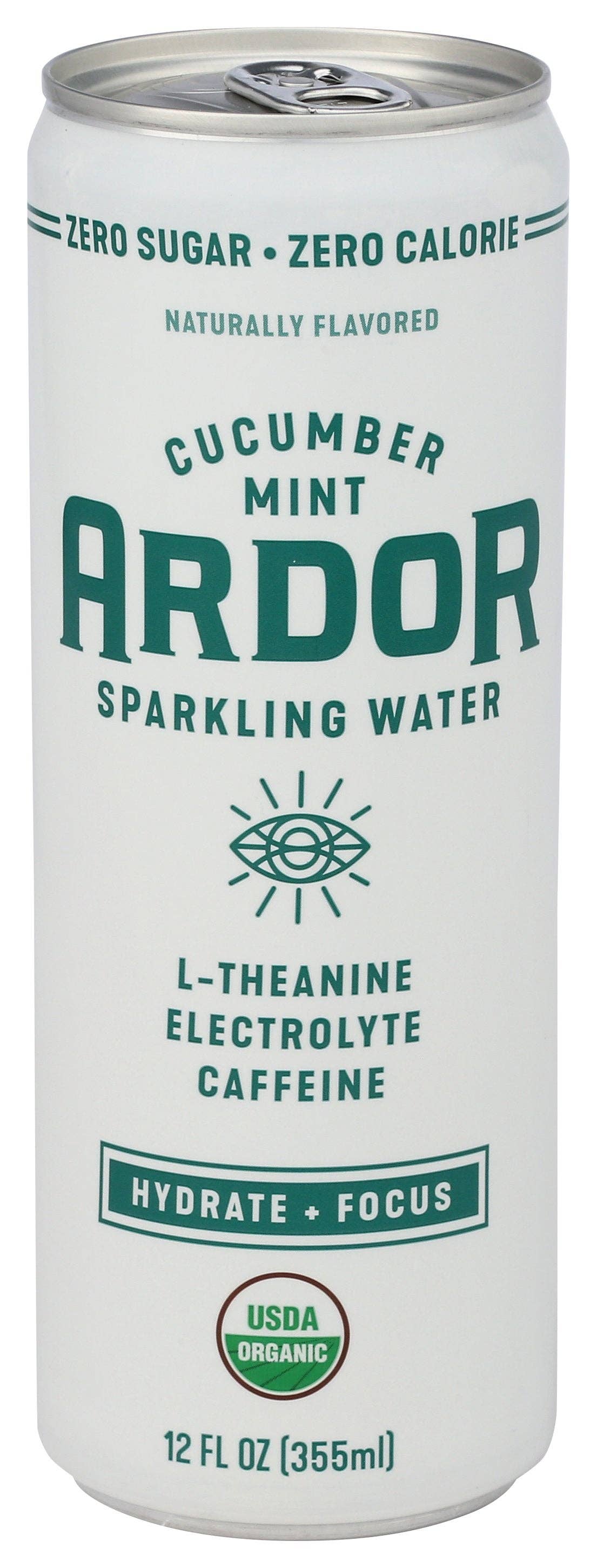 Everyday Supply Co - Wholesale Flavored/Infused Water (Non-Carbonated) - ARDOR ORGANIC INC SPRKLNG WTR CUCUMBER MINT - Case of 120