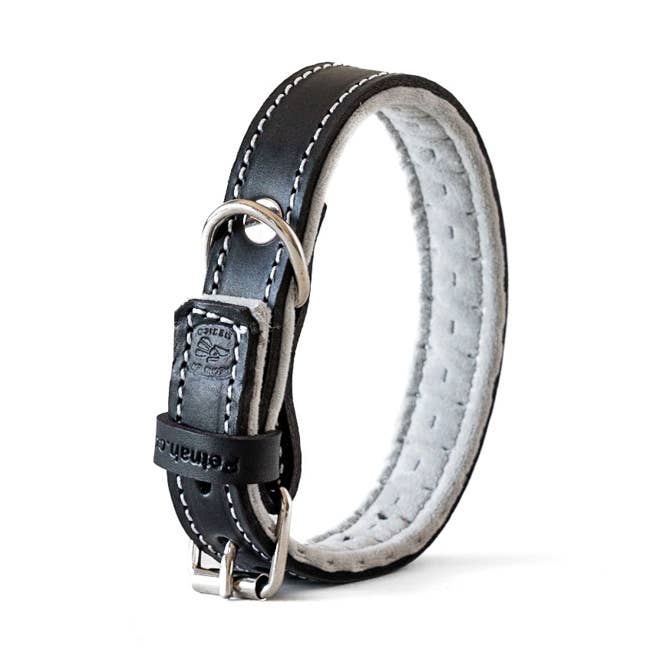 Lux Leather Collar for wholesale by Petnah