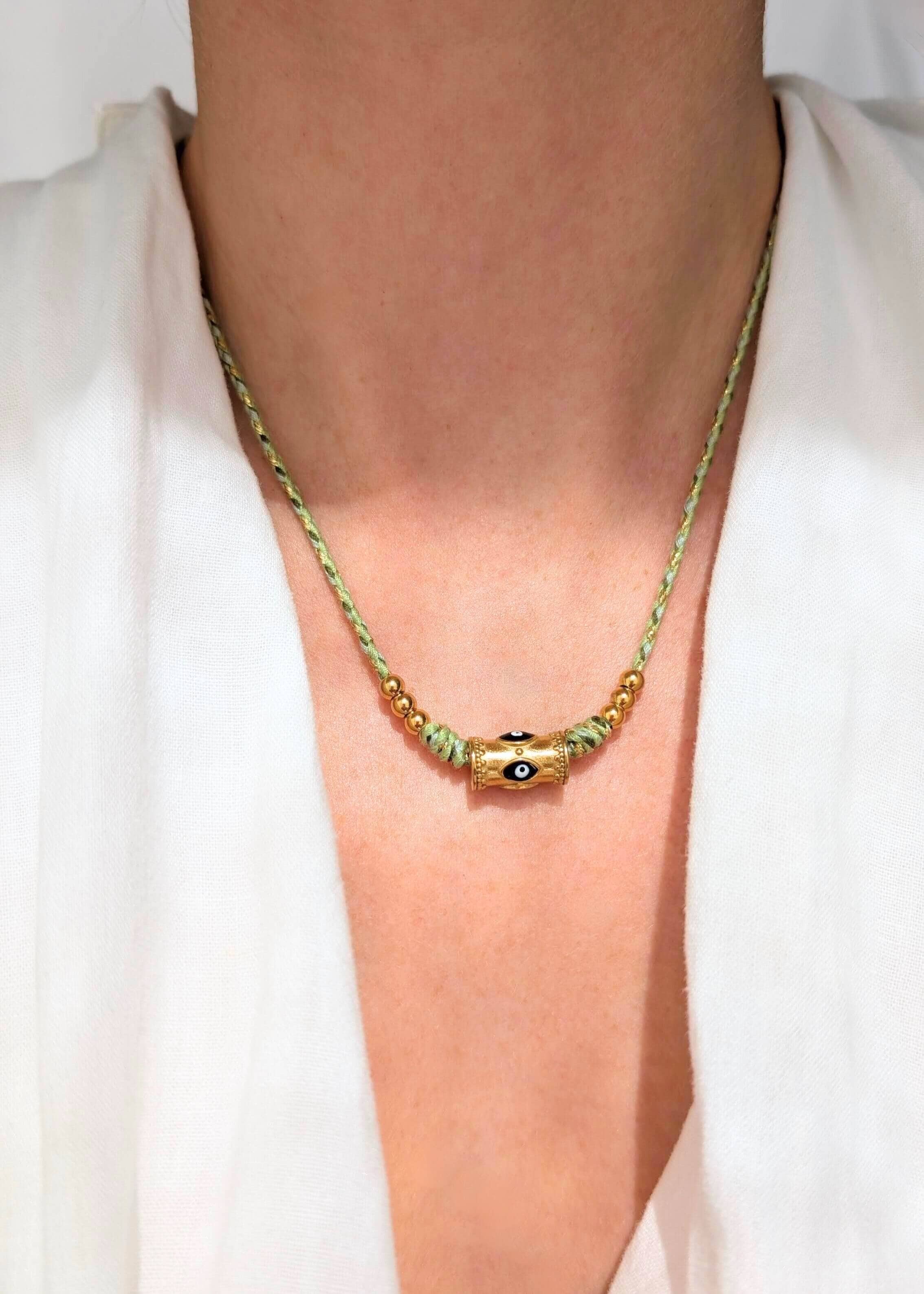 L'Atelier d'Artémis - Wholesale Halskettinghanger - INDI twee-in-één sieraad – omvormbare ketting & armband41