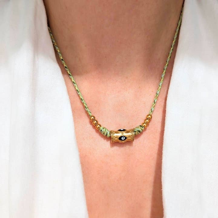 L'Atelier d'Artémis - Wholesale Halskettinghanger - INDI twee-in-één sieraad – omvormbare ketting & armband41