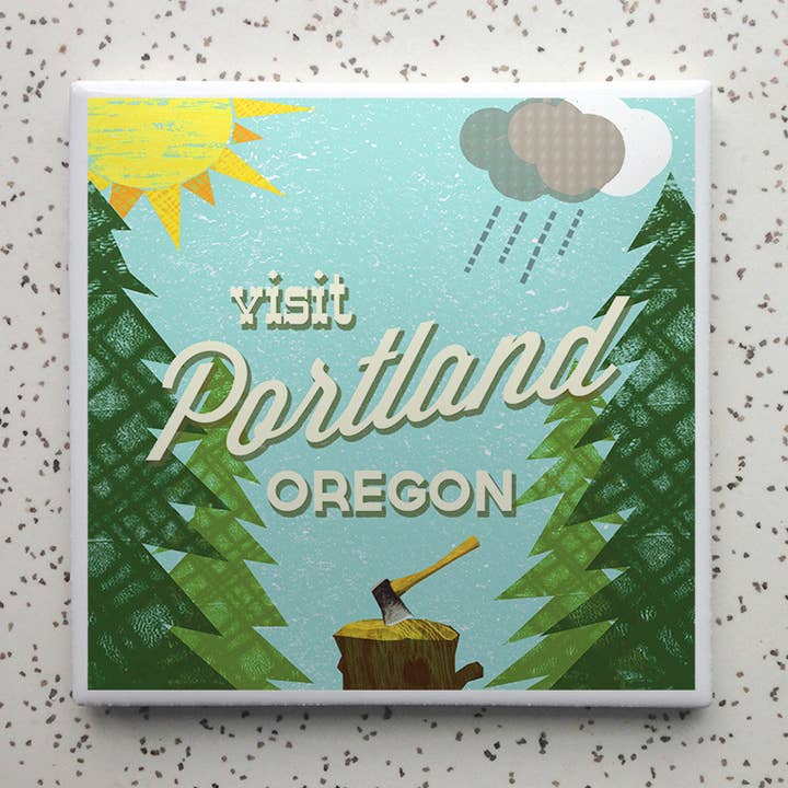 Stumptown onderzetters voor wholesale door Robot Candy