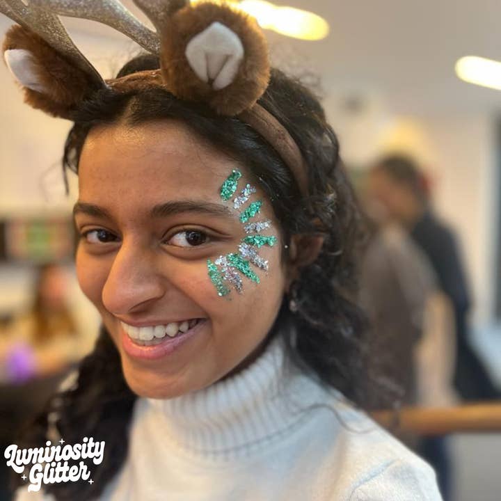 Luminosity Glitter™ - Eco Glitter - Wholesale Body glitter/shimmer - Forest Green Biodegradable Glitter Blend | Bioglitter4