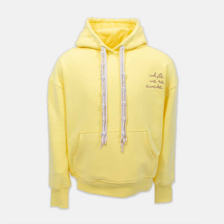 Yellow Pearl Hoodie for wholesale by WHILE WE'RE aWAKE