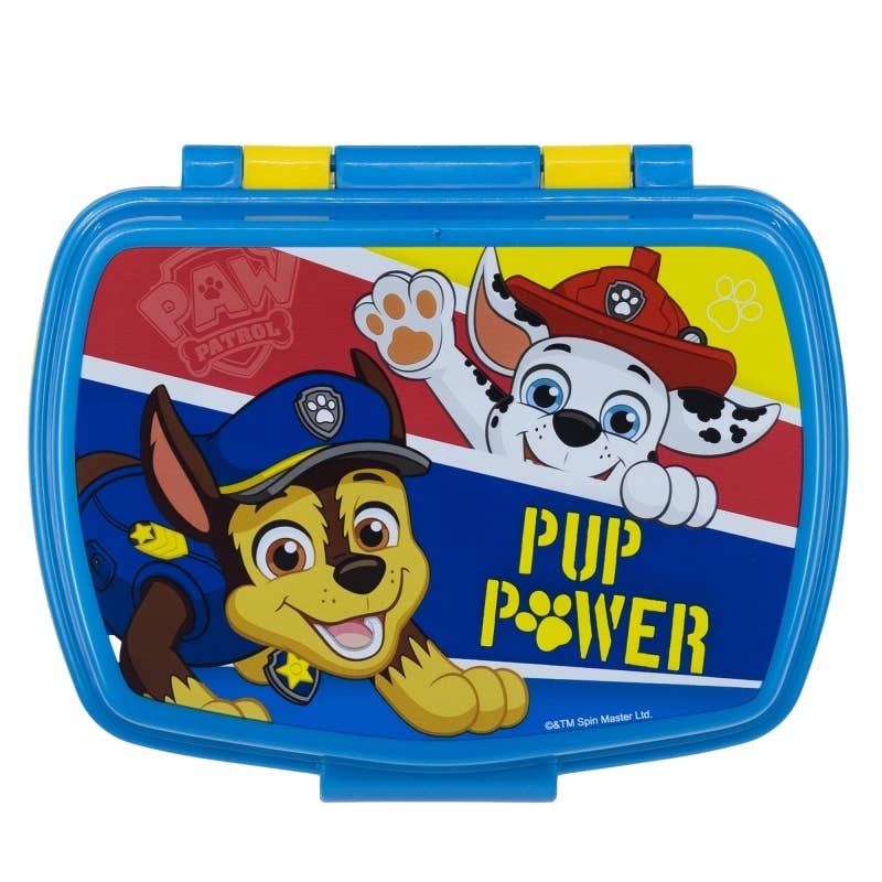 Mastoys, S.L. - Vente Sac/boîte repas – enfant - Moule à sandwich rectangulaire Paw Patrol - ST746741