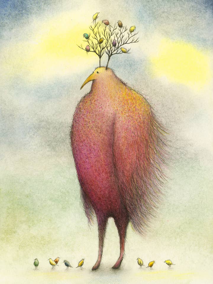 "As If Out Of Thin Air" Art Print for wholesale by Obsolete World