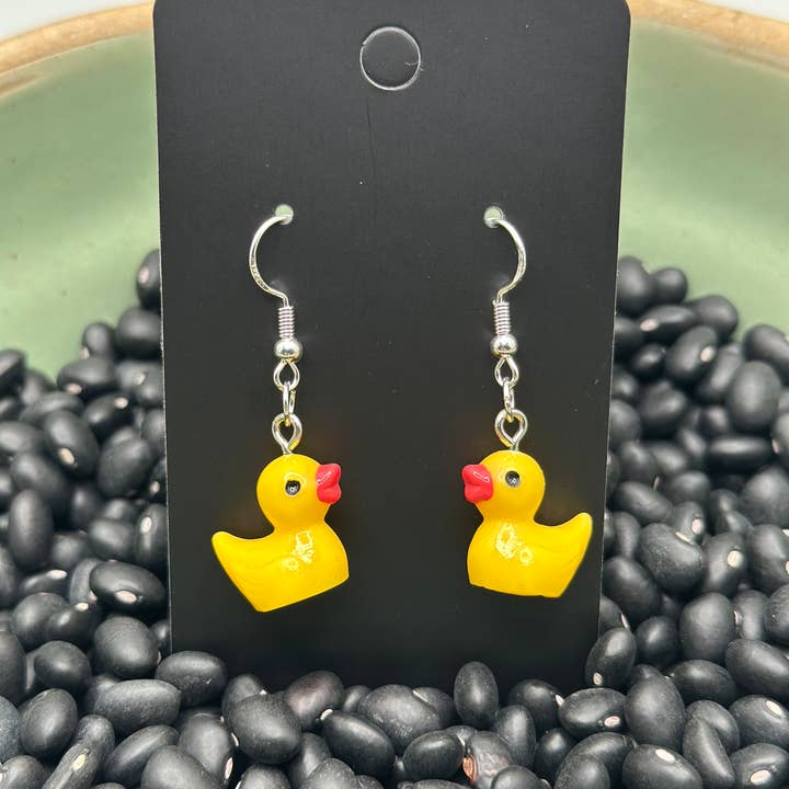 Crooked Halo - Wholesale Dangle earrings - Rubber Ducky you’re the One earrings0