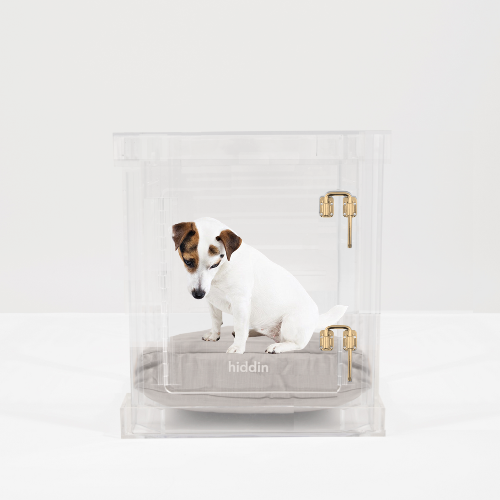 Hiddin - Wholesale Pet Carrier - Dog - Small Crate (Gold Latch)15