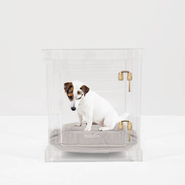 Hiddin - Wholesale Pet Carrier - Dog - Small Crate (Gold Latch)15