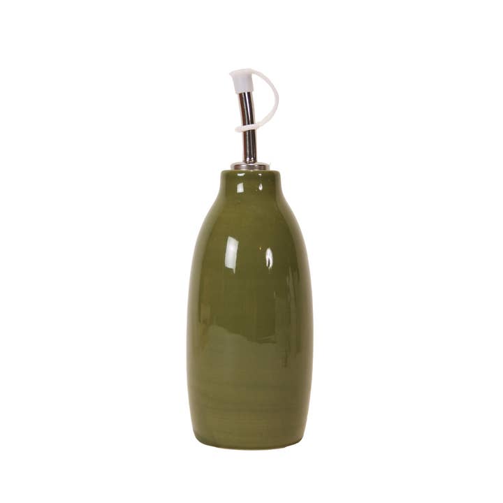 Out of the Woods of Oregon - Vente Distributeur d'huile et de vinaigre - Burette à huile et vinaigre - Vert olive