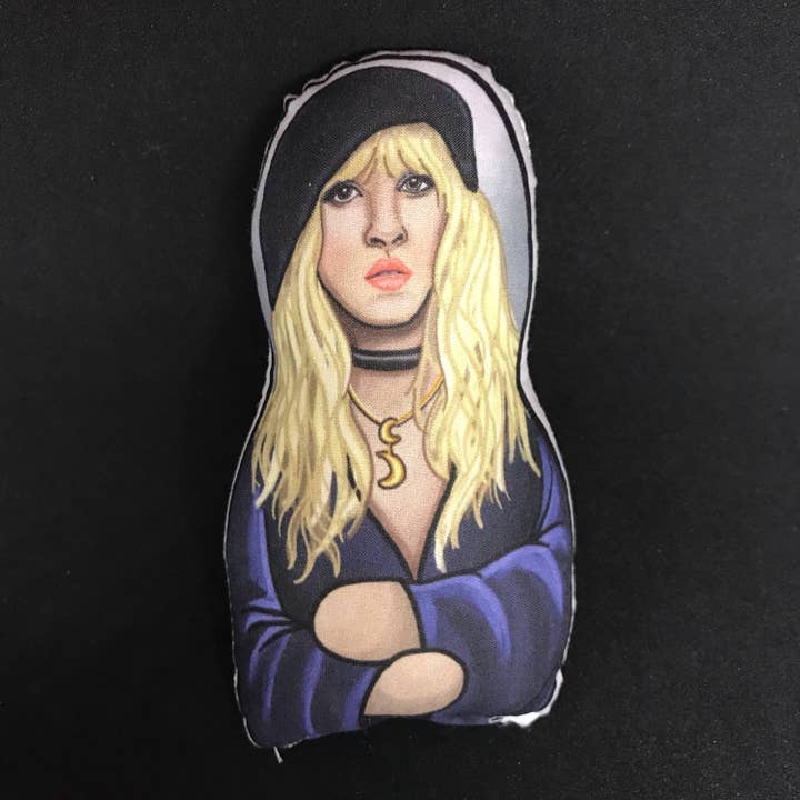 The Cuddle Cult - Wholesale Ornament - Stevie Nicks of Fleetwood Mac Inspired Plush Doll or Ornament