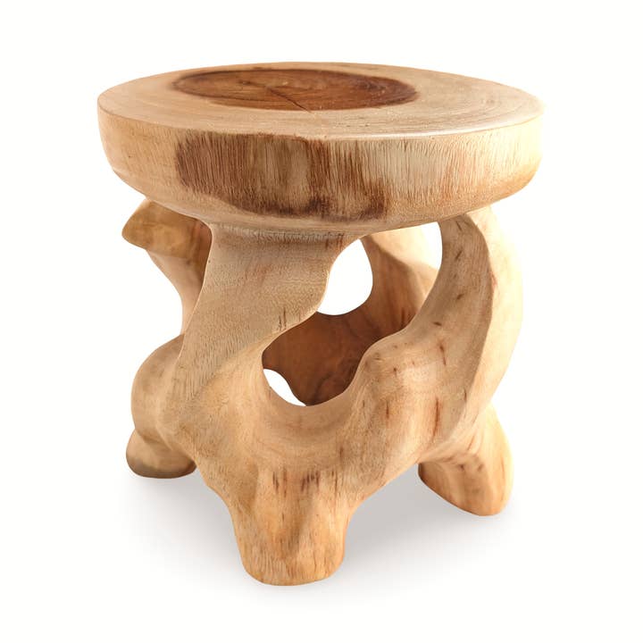 Pedestal de Planta em Teca, Pedestal de Planta em Madeira, Pedestal de Planta, Suporte de Planta em Madeira de Teca por atacado de baligood