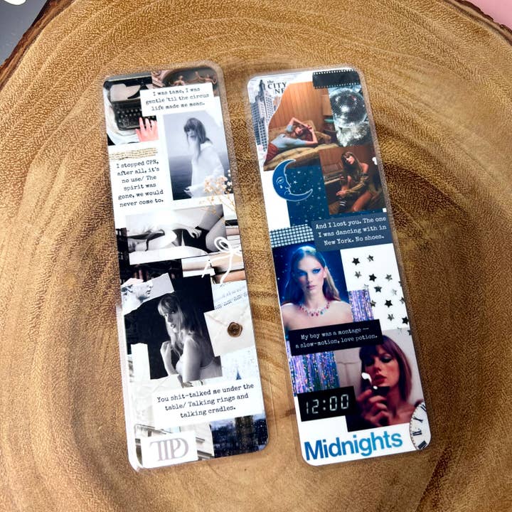 Cozy Reads Shop - Wholesale Bookmark - Eras Collage Bookmarks